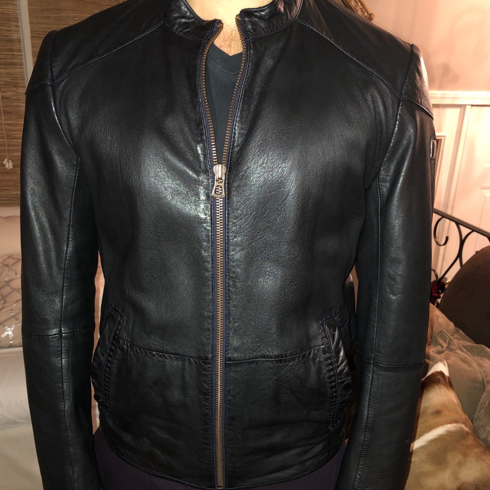 Hugo Boss Leather Jacket